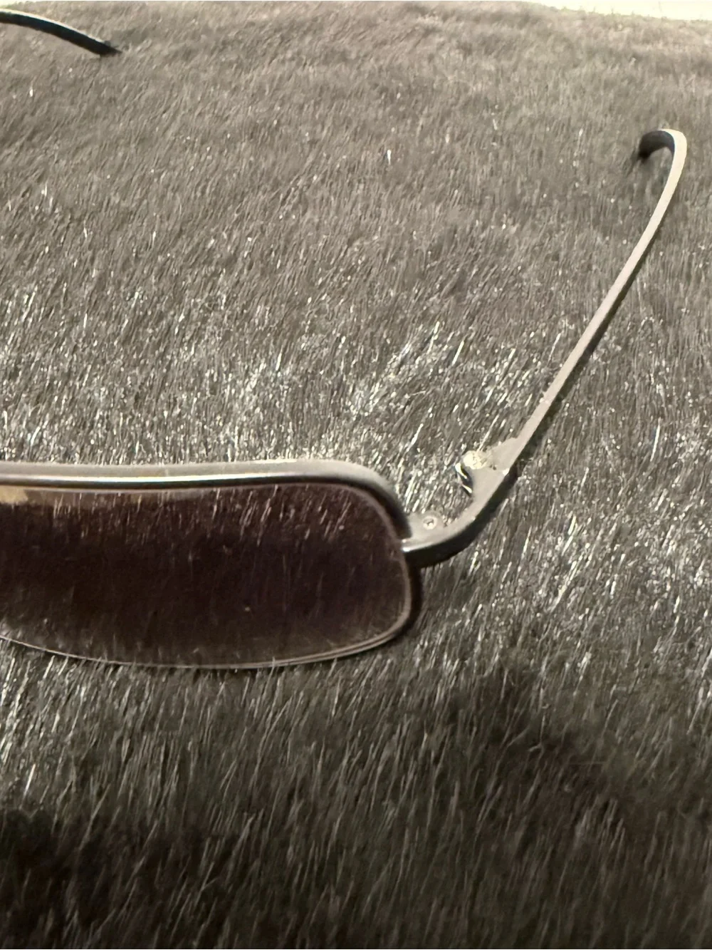 Vintage Dolce & Gabbana Black Metal Frame Sunglasses with Dark Smoke Lenses